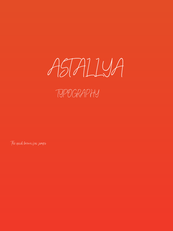 Astallya Poster