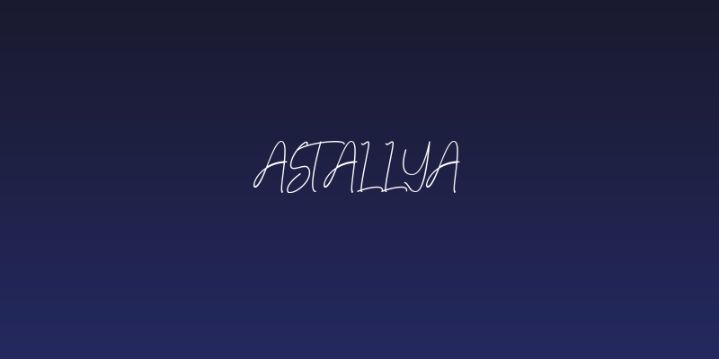 Astallya Social Header