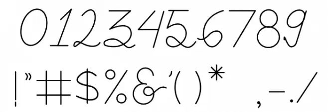 Astamaya Font OTHER CHARS