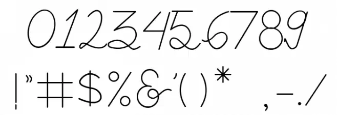 Astamaya Font OTHER CHARS