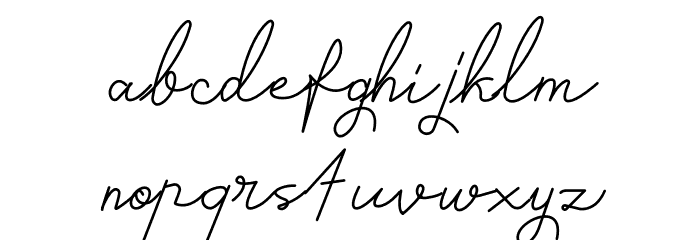 Astamaya Font LOWERCASE