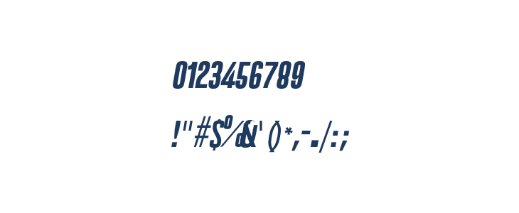 Astana regular-italic Other Characters