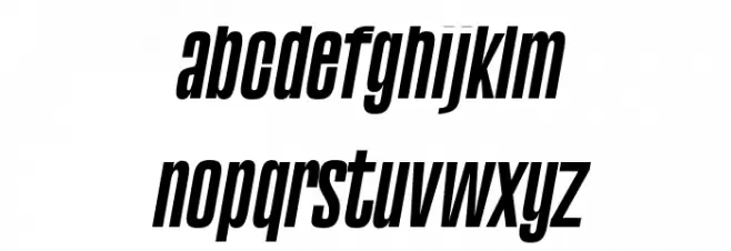 Astana regular-italic Caratteri MINUSCOLO