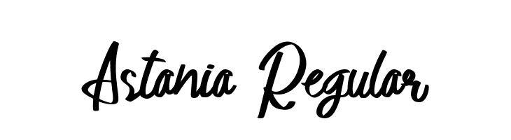 Astania Regular Font