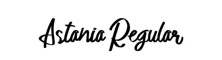Astania Regular  Frei Schriftart Herunterladen