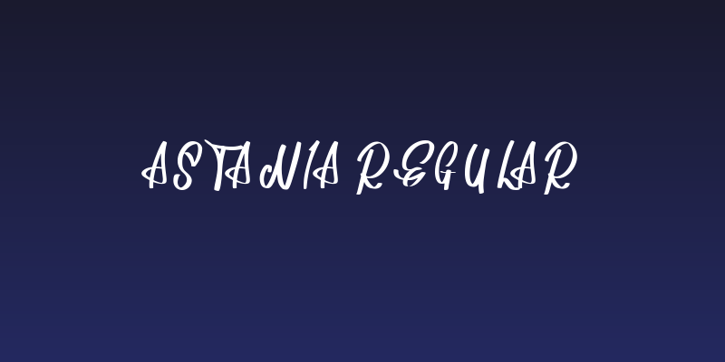 Astania Regular Social Header
