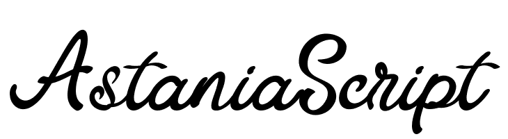 Astania Script Font