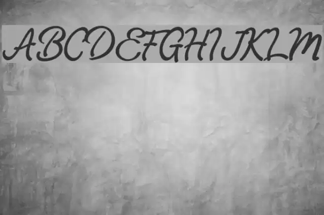 Astania Script Font examples