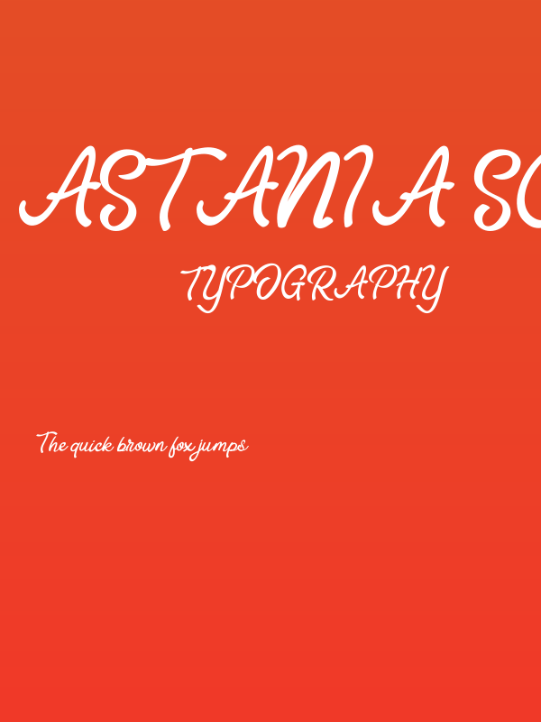 Astania Script Poster