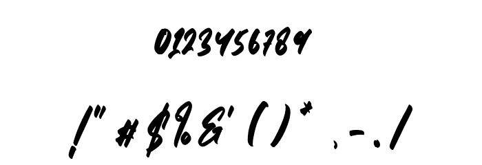 Astayfattony Font OTHER CHARS