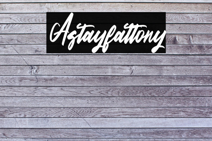 Astayfattony Example 2