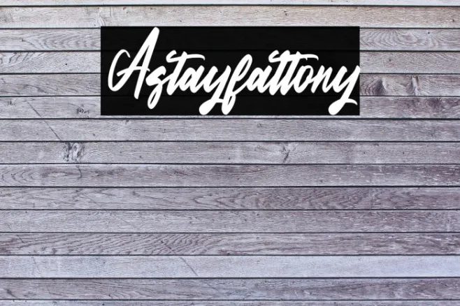 Astayfattony Example 2