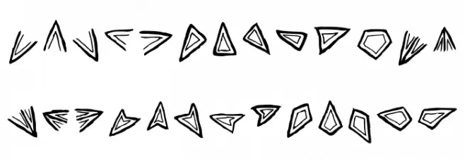 Aster Cipher Regular Fonte MAIÚSCULAS