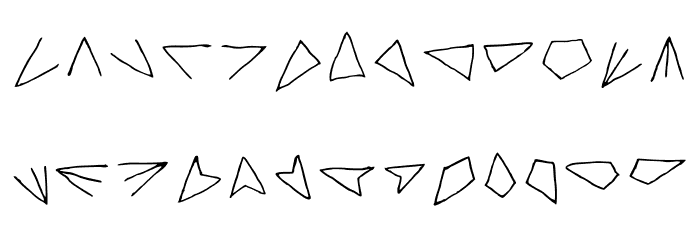 Aster Cipher Regular Font LOWERCASE