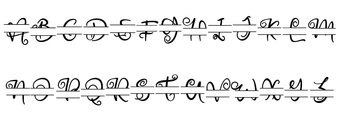 Aster Monogram_Personal Use Font OTHER CHARS