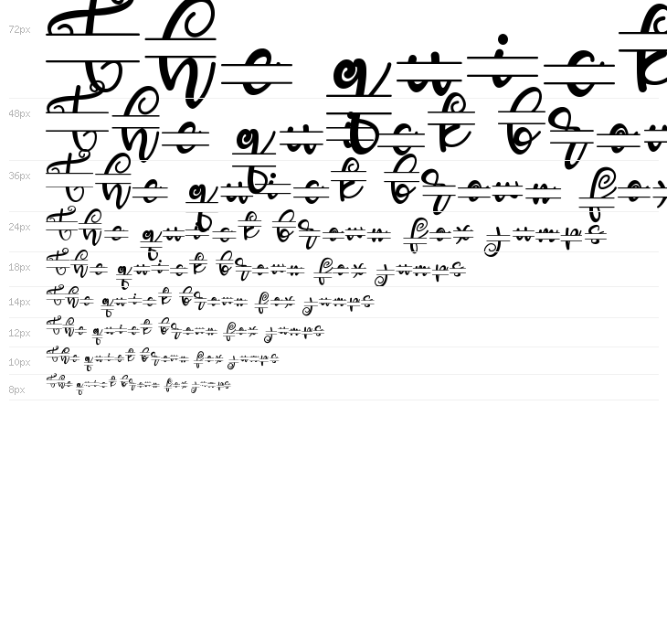 Aster Monogram_Personal Use Waterfall