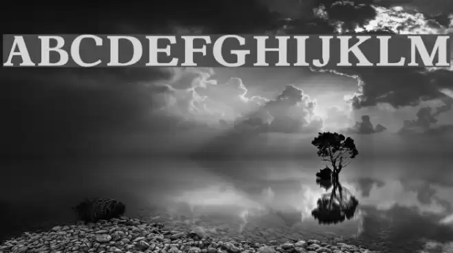 Aster1 Font examples