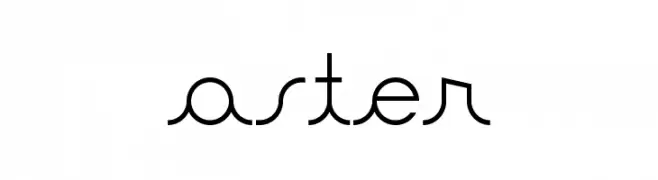 Aster2  フリーフォントのダウンロード