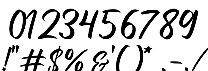 Asteratty Font OTHER CHARS
