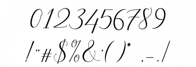 Astereiska Font OTHER CHARS