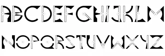 Asteria フォント 大文字
