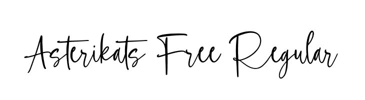 Asterikats Free Regular  لخطوط تنزيل
