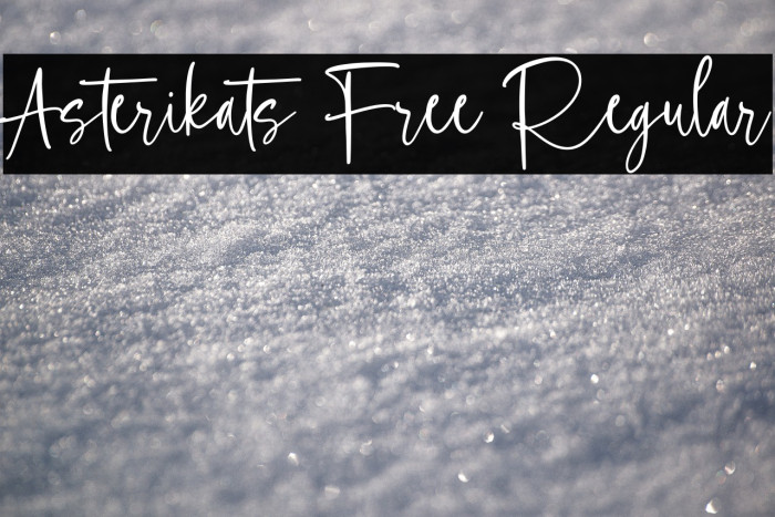Asterikats Free Regular Example 1