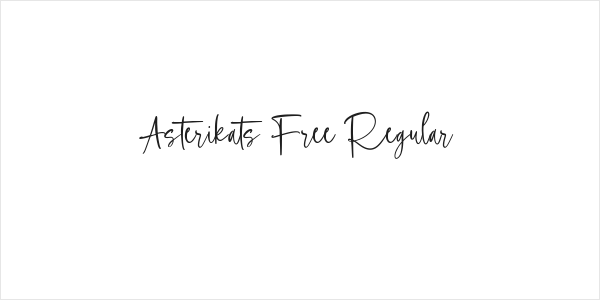 Asterikats Free Regular Logo