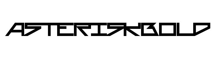 AsteriskBold Font