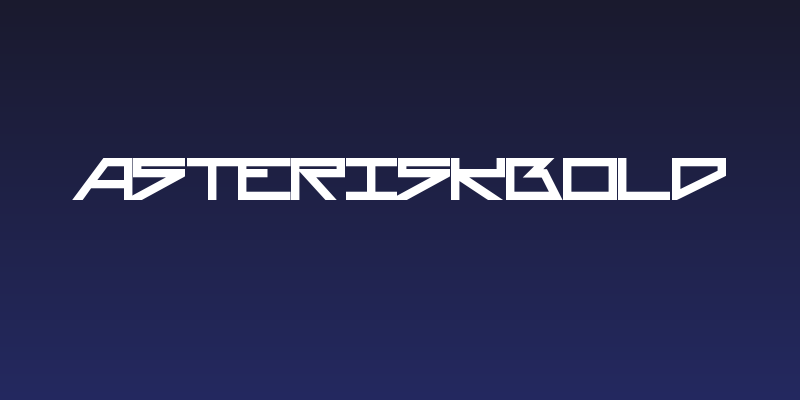 AsteriskBold Social Header