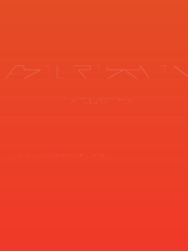 AsteriskFineLine Poster