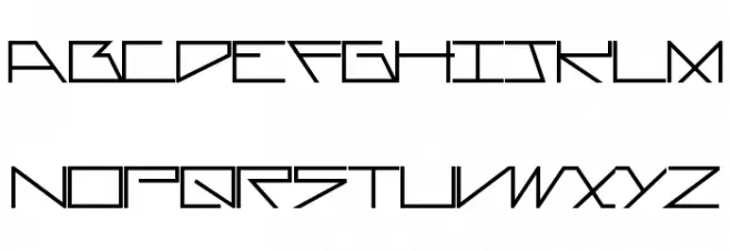 AsteriskPlain Font LOWERCASE