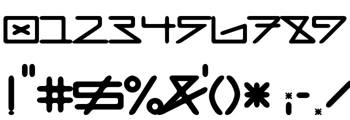 AsteriskRounded Font OTHER CHARS