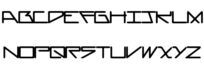 AsteriskRounded Font LOWERCASE