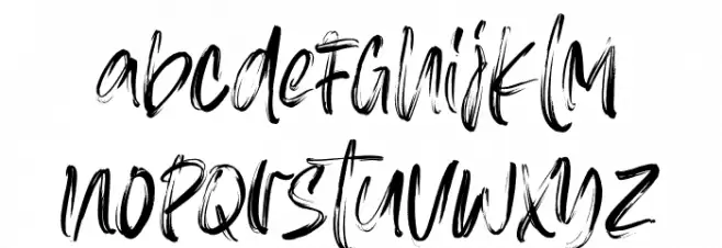 Asteriska-Personal Use Regular 字体 小写