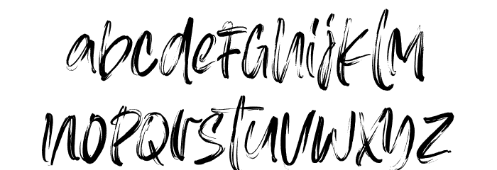 Asteriska-PersonalUse Font LOWERCASE