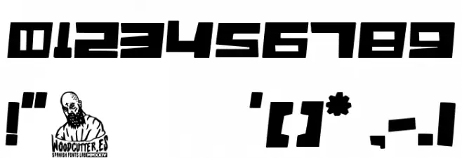 Asteroid 3000 Font OTHER CHARS