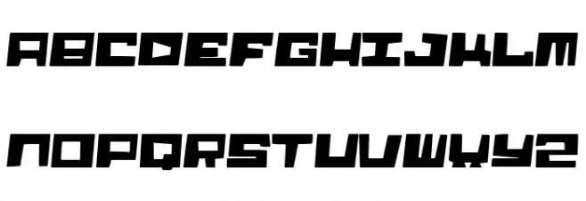 Asteroid 3000 Font LOWERCASE