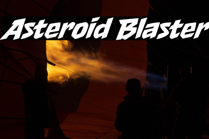 Asteroid Blaster Example 3