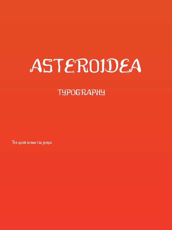 Asteroidea Poster