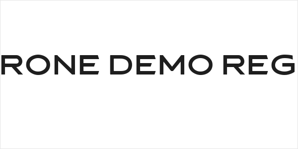 Asterone DEMO Regular Logo
