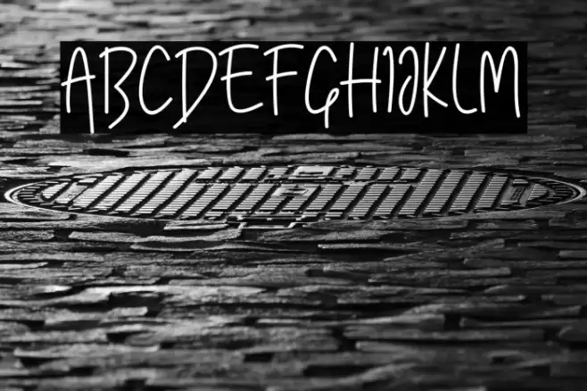 Astevy-Regular Font examples