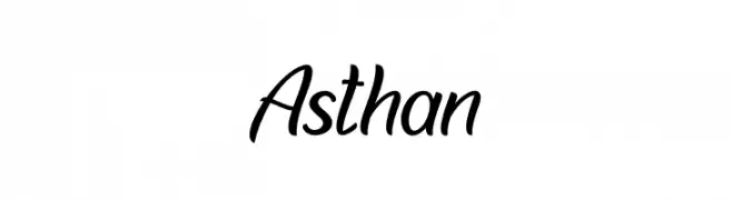 Asthan  les polices de caractères gratuit tlcharger