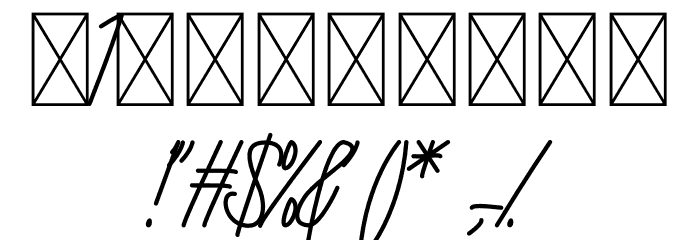 Astida Font OTHER CHARS