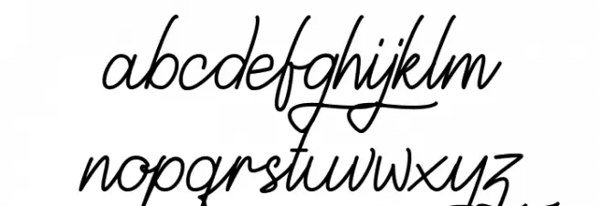 Astida फ़ॉन्ट लोअरकेस