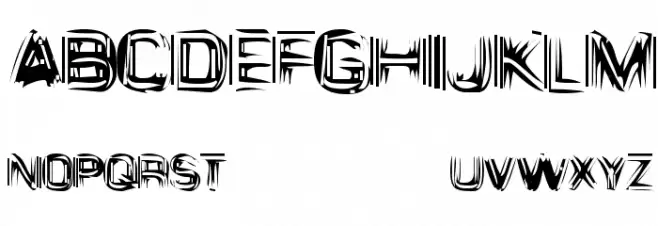 Astigama Tizm Шрифта ВЕРХНИЙ