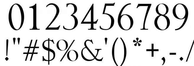 Astina Font OTHER CHARS