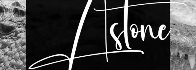 Astone خط examples