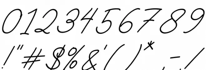 Astonia Italic Polices AUTRES CHARS