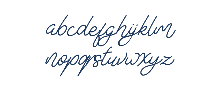 Astonia Italic Lowercase